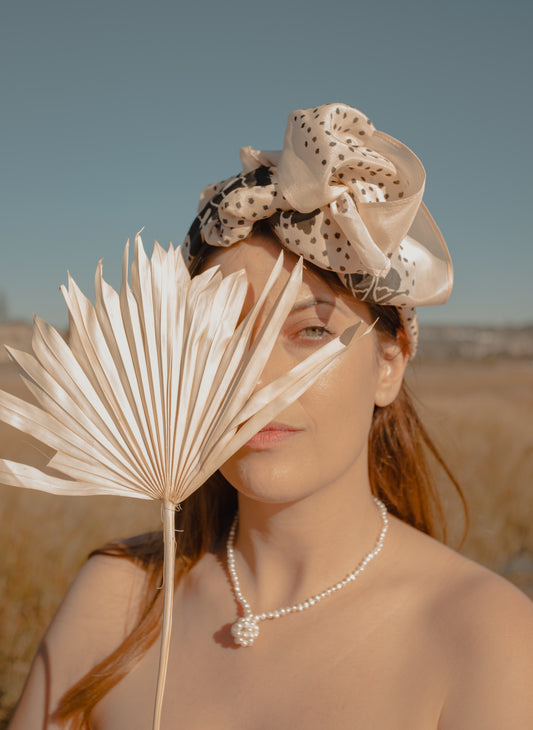 SaludxTierneyMoses Jaguar Silk Scarf